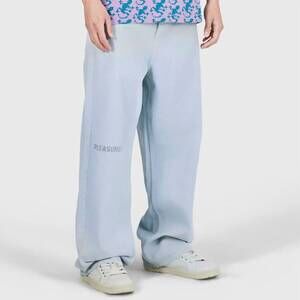 NEW PLEASURES formula baggy pants in light grey